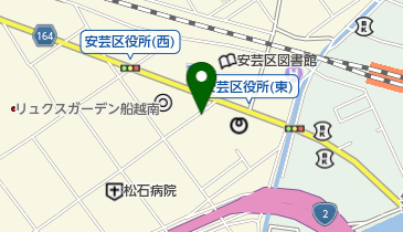 船越南どんぐり薬局の地図画像