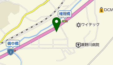 カットインストリームの地図画像