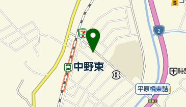 満岡理容院の地図画像