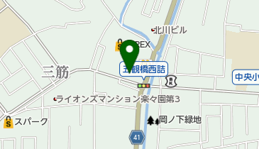 三森産業株式会社の地図画像