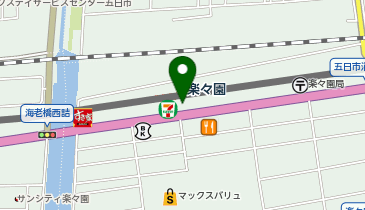 イーオン 楽々園校の地図画像