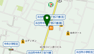フットママプラスの地図画像
