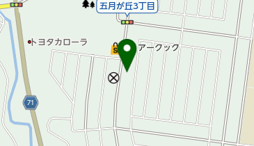 華小町の地図画像