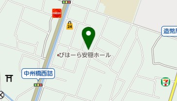 岡崎理美容室の地図画像