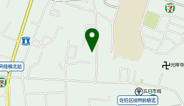 おかだ仕出し店の地図画像