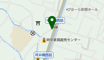 上原理容院の地図画像