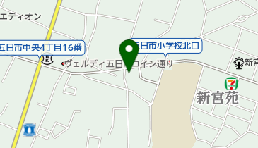 カットハウスロダンの地図画像