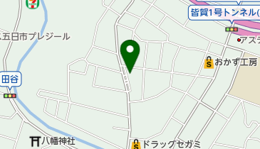 ケン理容院の地図画像