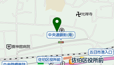 名田理容院の地図画像