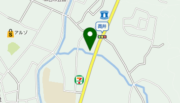 ヘアークリエイト髪飛理館の地図画像