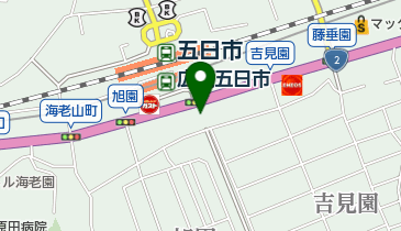 ヘアーサロンシモオカ五日市店の地図画像