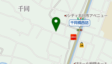 ポパイ髪切りの地図画像