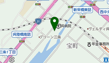 済生会呉病院売店の地図画像