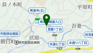 オートセンター信用の地図画像