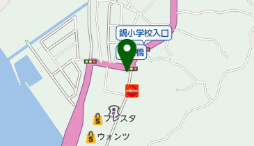 シンタニテレビの地図画像