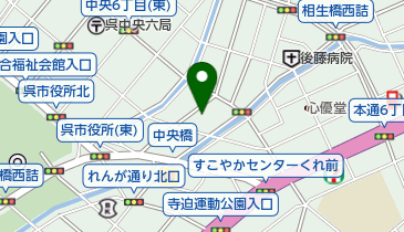 パナピット おかもとの地図画像