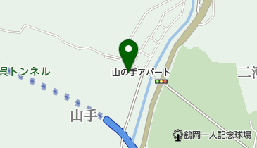 呉市 山の手会館の地図画像