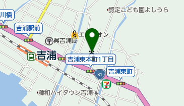 呉市 吉浦まちづくりセンターの地図画像