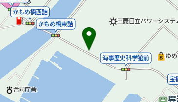 広島大学生物生産学部附属練習船基地の地図画像