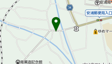 明治牛乳安浦宅配センターの地図画像