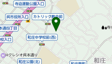 カトリック教会の地図画像