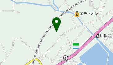 カワチ屋クリーニング店の地図画像