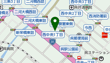 生長の家呉道場の地図画像