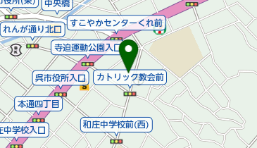 ノエビア広島販社呉オフィスの地図画像