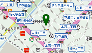 岡野内京染店の地図画像
