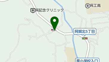 かとう衣料品店の地図画像