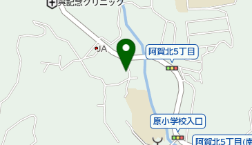 呉市 大坪谷児童館の地図画像