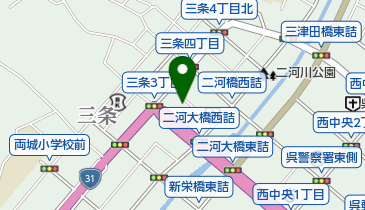 藤井自動車商会の地図画像