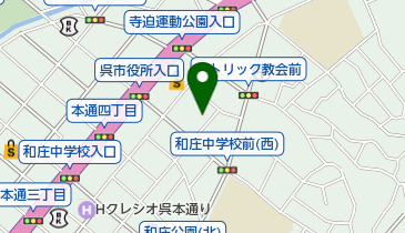 本願寺会館の地図画像