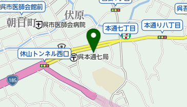 我楽多骨董探偵団の地図画像