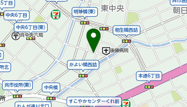 むつおか精肉店の地図画像