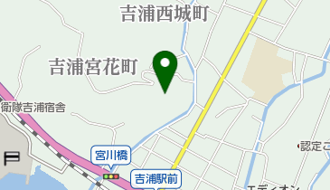 吉浦八幡神社の地図画像