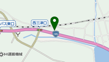 カヌーステーション西海岸通りの地図画像