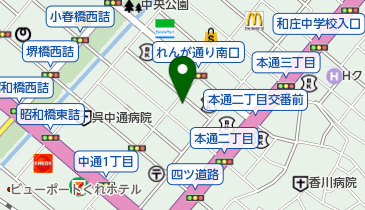 花のなかむらフラワーアレンジメント教室の地図画像