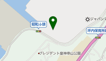 株式会社大竹山工業所呉造船所内事務所の地図画像