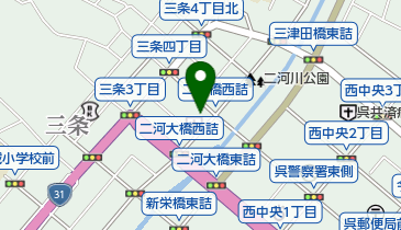 有限会社呉冷菓の地図画像