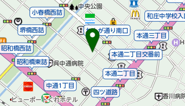 梶本宝石時計店の地図画像