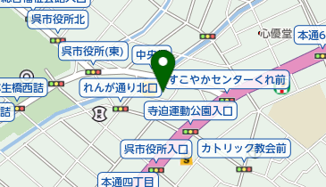 ごとう動物病院の地図画像