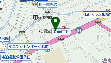 鍼灸庵杉野原治療院の地図画像