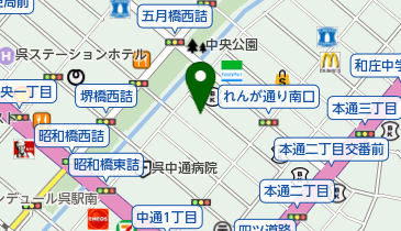 株式会社合人社計画研究所呉営業所の地図画像