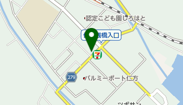 ネイブル美容室の地図画像