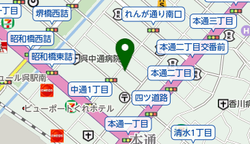 ホリデイズの地図画像