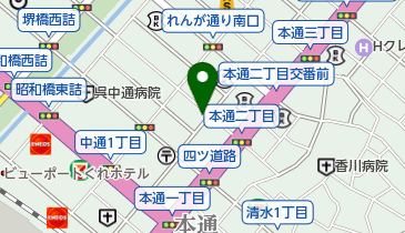 ハイブリッドの地図画像