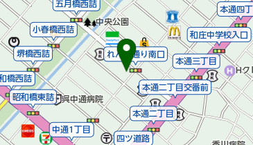 有限会社カワジリの地図画像