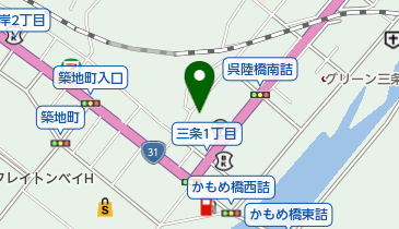 中原天眞堂の地図画像