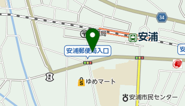 上田本店の地図画像